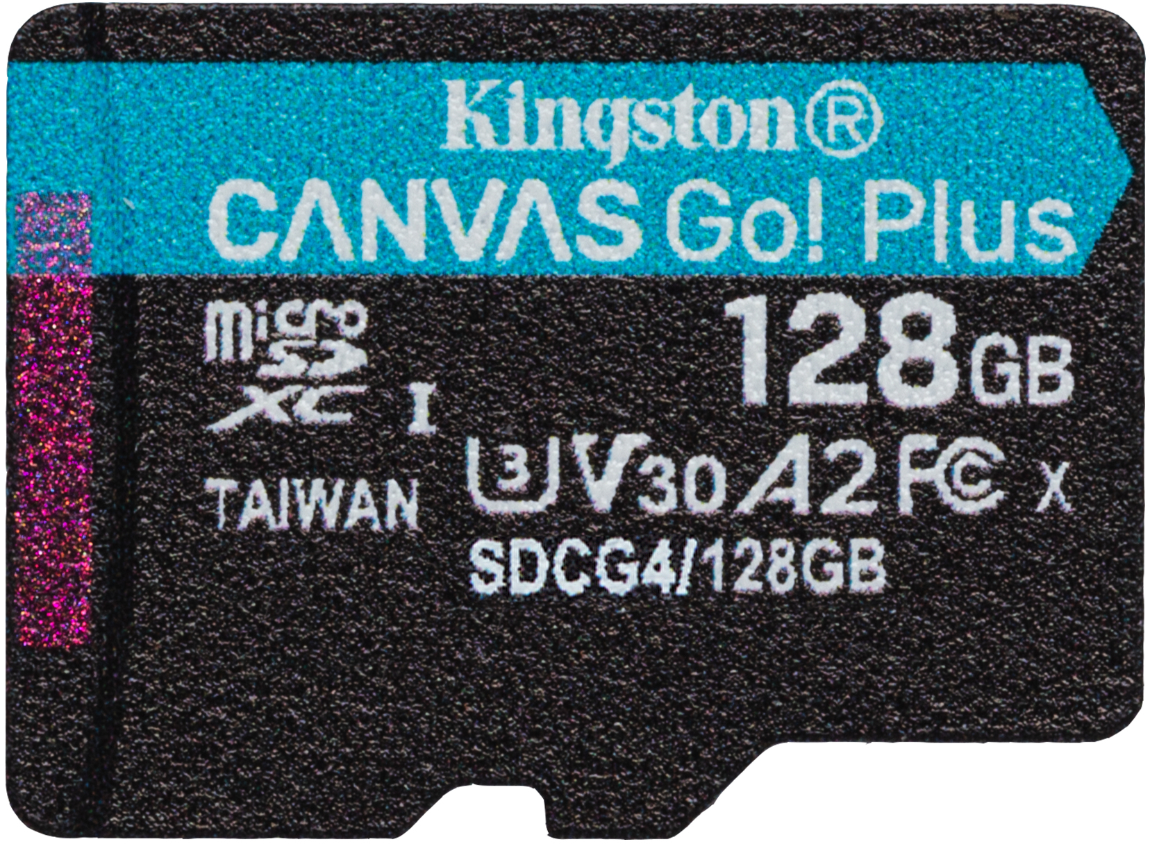 Picture of Picture of Tarjeta de Memoria Kingston Canvas Go! Plus Gen4 200MB/s MicroSDXC UHS-I U3 V30 A2 128GB