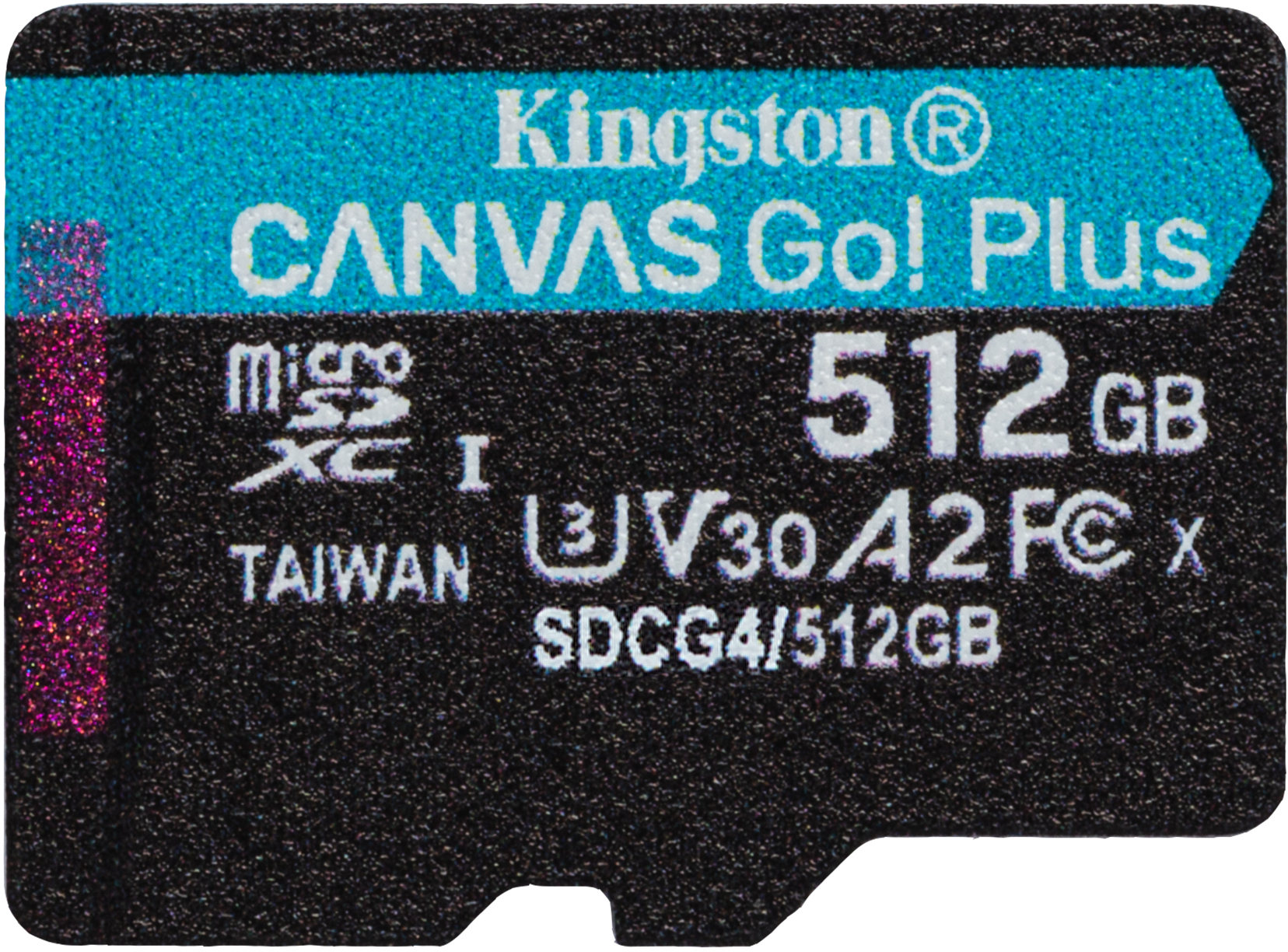 Picture of Picture of Tarjeta de Memoria Kingston Canvas Go! Plus Gen4 200MB/s MicroSDXC UHS-I U3 V30 A2 512GB