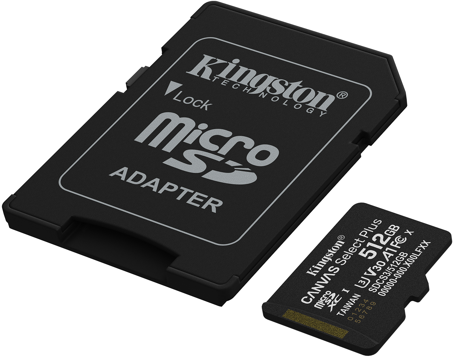 Picture of Picture of Tarjeta de Memoria Kingston Canvas Select Plus Gen3 150MB/s MicroSDHC UHS-I A1 512GB