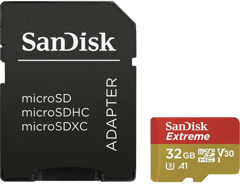 Picture of Picture of Tarjeta de Memoria SanDisk Extreme MicroSDHC C10 A1 UHS-I 32GB