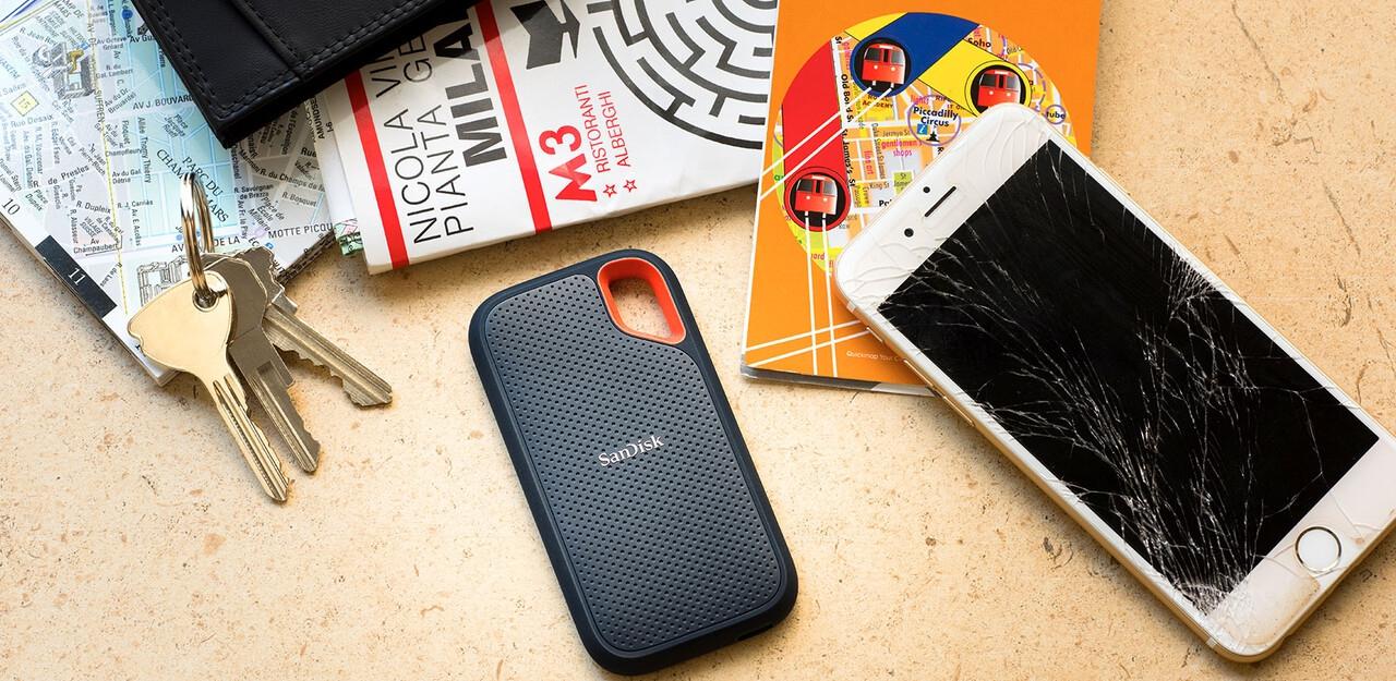 SanDisk - SSD Externo SanDisk 2TB Extreme Portable 3.2 Gen 2