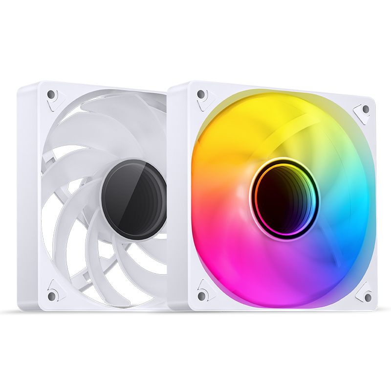 Picture of Picture of Ventilador Jonsbo SL-120 ARGB Invertido PWM Blanco - 120mm