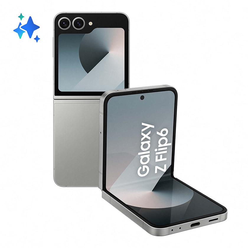 Picture of Picture of Smartphone Samsung Galaxy Z Flip 6 5G 6.7" (12 /512GB) 120Hz Silver Shadow