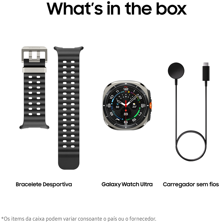 Samsung - Reloj Smartwatch Samsung Galaxy Watch Ultra 47mm LTE Plata Titanio