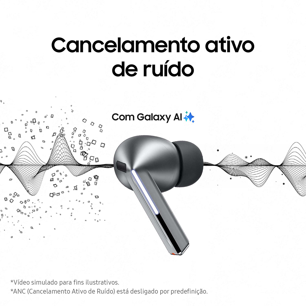 Picture of Picture of Earbuds Samsung Galaxy Buds 3 Pro Bluetooth Blanco