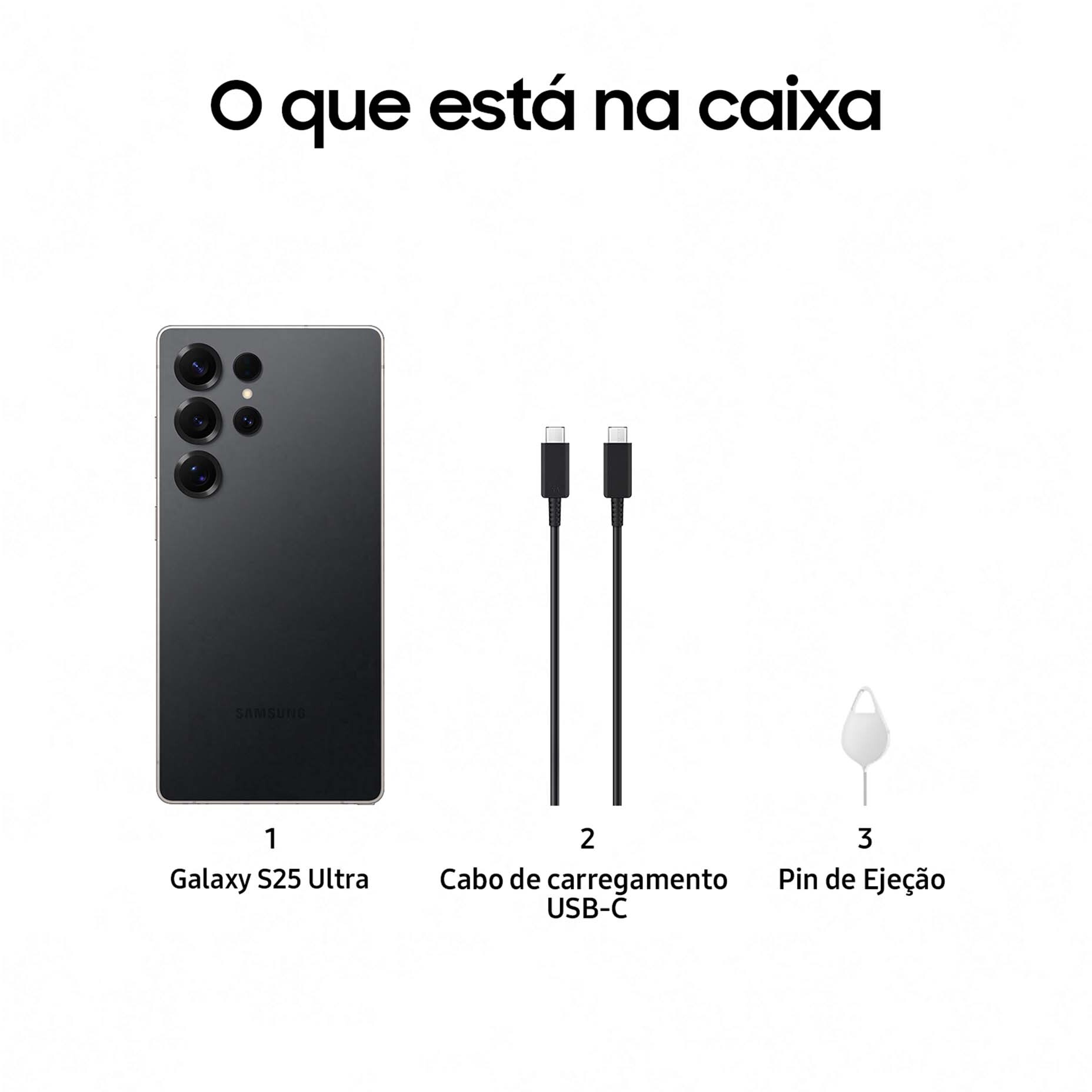 Samsung - Smartphone Samsung Galaxy S25 Ultra  6.9" (12 / 512GB) 120Hz Negro Titânio