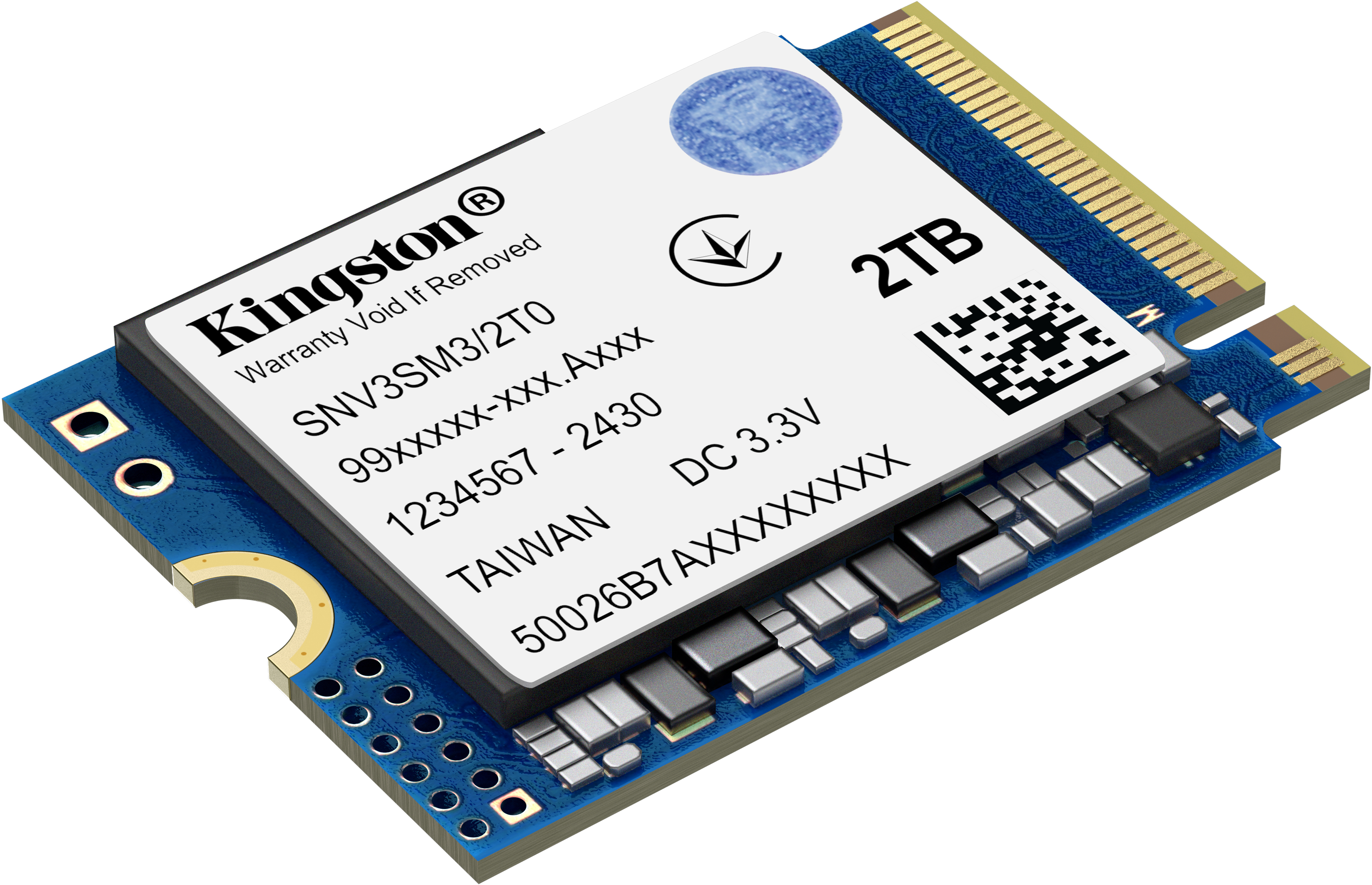 Picture of Picture of SSD Kingston NV3 2TB Gen4 M.2 NVMe 2230 (6000/5000MB/s)