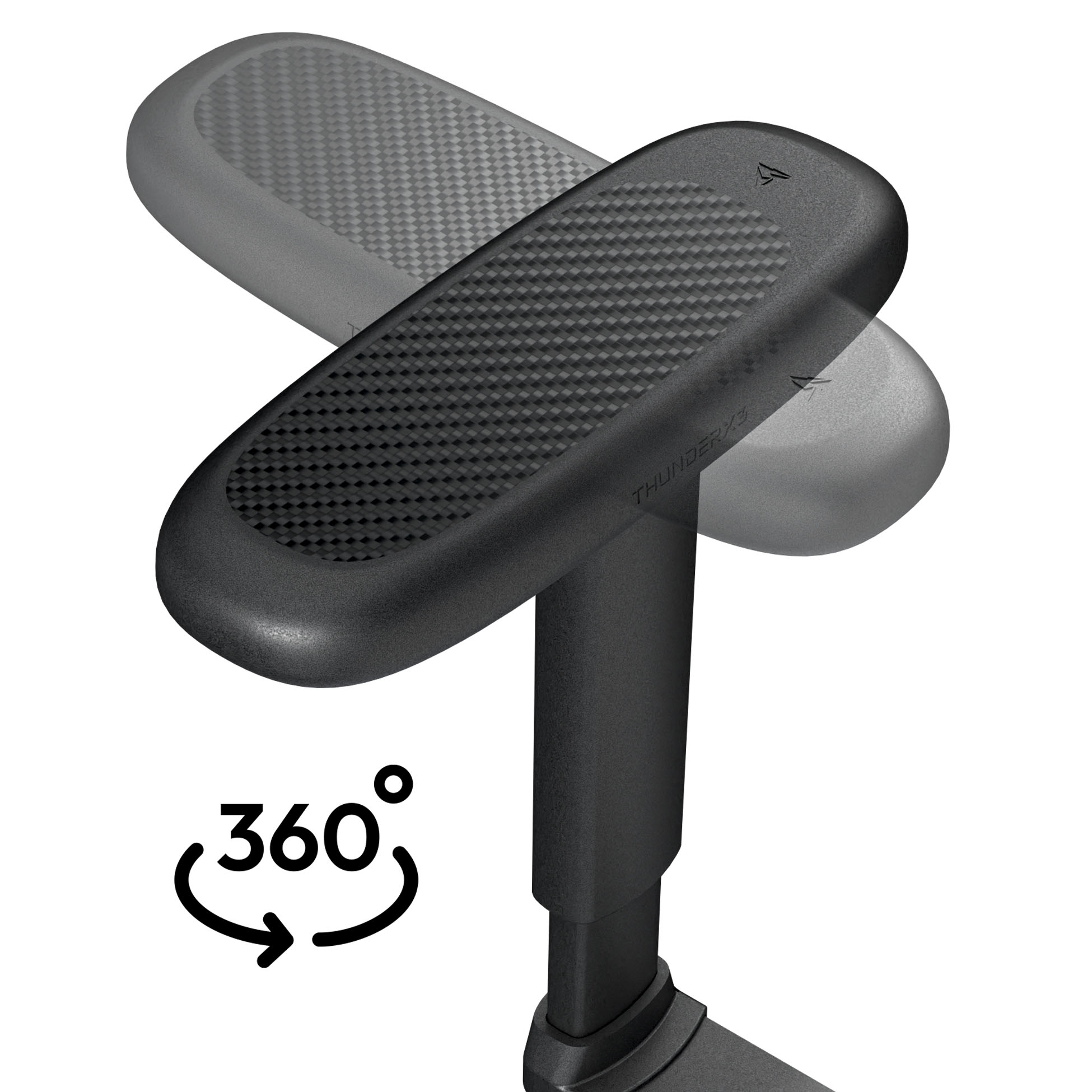 ThunderX3 - Cadeira Gaming Ergonomica ThunderX3 Solo 360 - Loft Light Grey