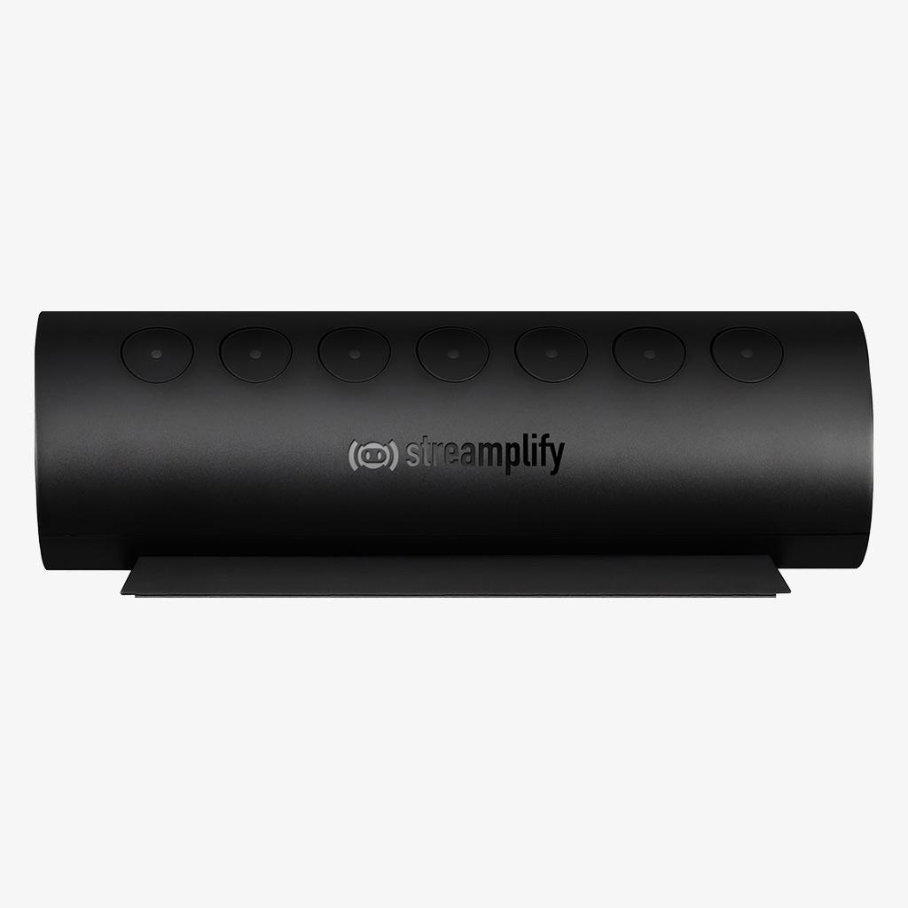 Streamplify - HUB Streamplify CTRL 7 Slot, RGB, 12V, EU - Negro