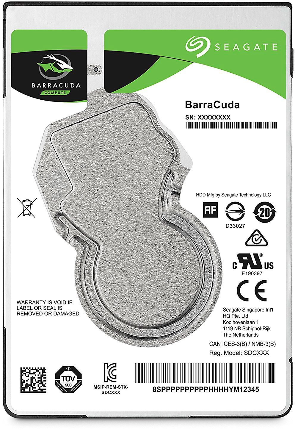 Picture of Picture of Disco 2.5" Seagate Barracuda 1TB 5400rpm 128MB SATA III