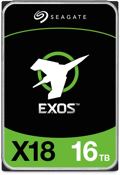 Picture of Picture of Disco Seagate Exos X18 16TB 7200RPM 512e 256MB SATA III