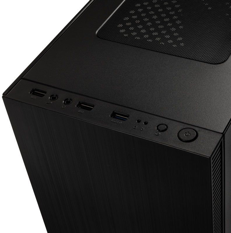 Kolink - Caja Micro-ATX Kolink Stronghold M Vidrio Templado