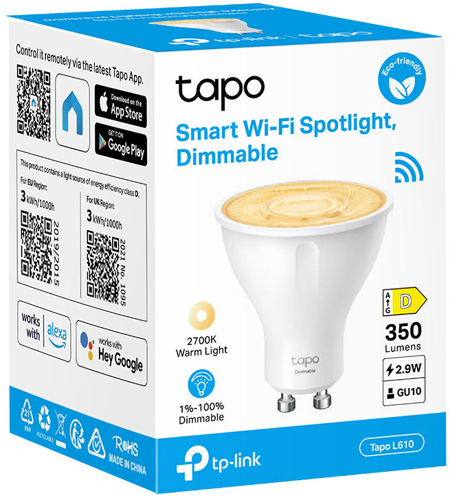 Picture of Picture of Lâmpada Inteligente TP-Link Tapo L610 Smart Wi-Fi