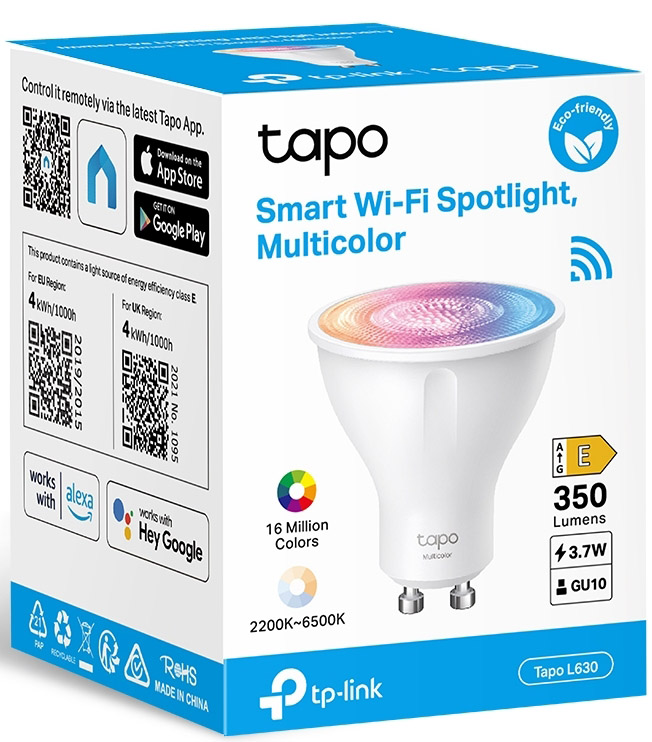 Picture of Picture of Lâmpada Inteligente TP-Link Tapo L630 Smart Wi-Fi c/ajuste de cor