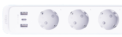 TP-Link - Regleta Inteligente TP-Link Tapo P300 Wi-Fi 3 Tomas + 2xUSB-A QC3.0 + USB-C PD 18W