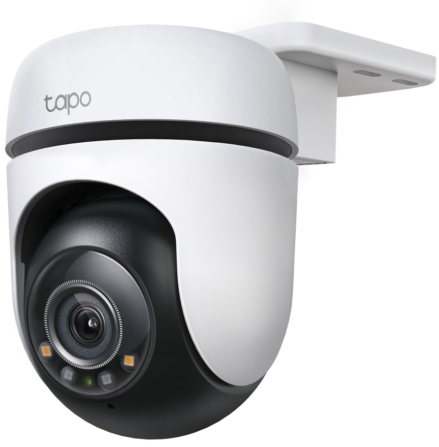 TP-Link - Cámara de Vigilancia TP-Link Tapo TC41 Outdoor Security 2K Pan/Tilt Wi-Fi