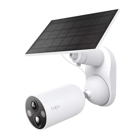 Picture of Picture of Cámara de Vigilancia TP-Link Tapo TC85 KIT Solar-Powered Security Camera Kit, 1 × Tapo TC85, 1 × Tapo A201