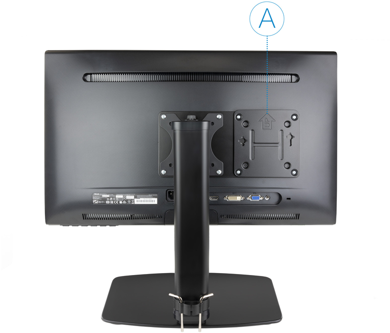 Tooq - Soporte Lateral Tooq para Mini PC Negro