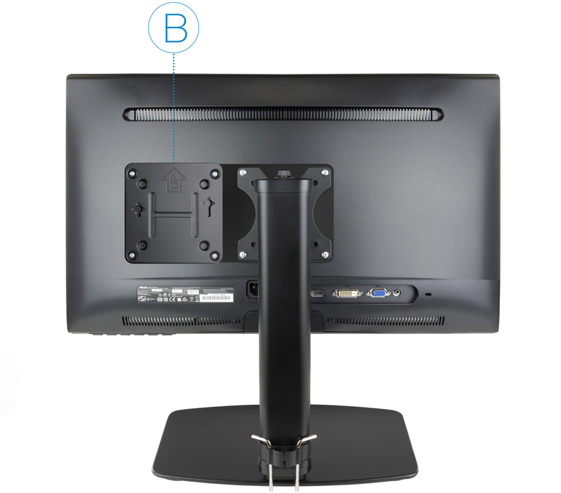 Tooq - Soporte Lateral Tooq para Mini PC Negro