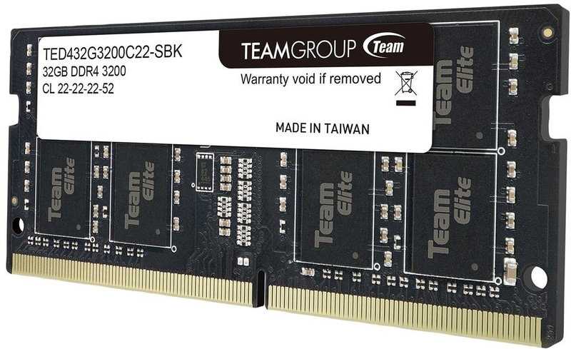 Picture of Picture of Team Group SO-DIMM 32GB DDR4 3200MHz Elite CL22