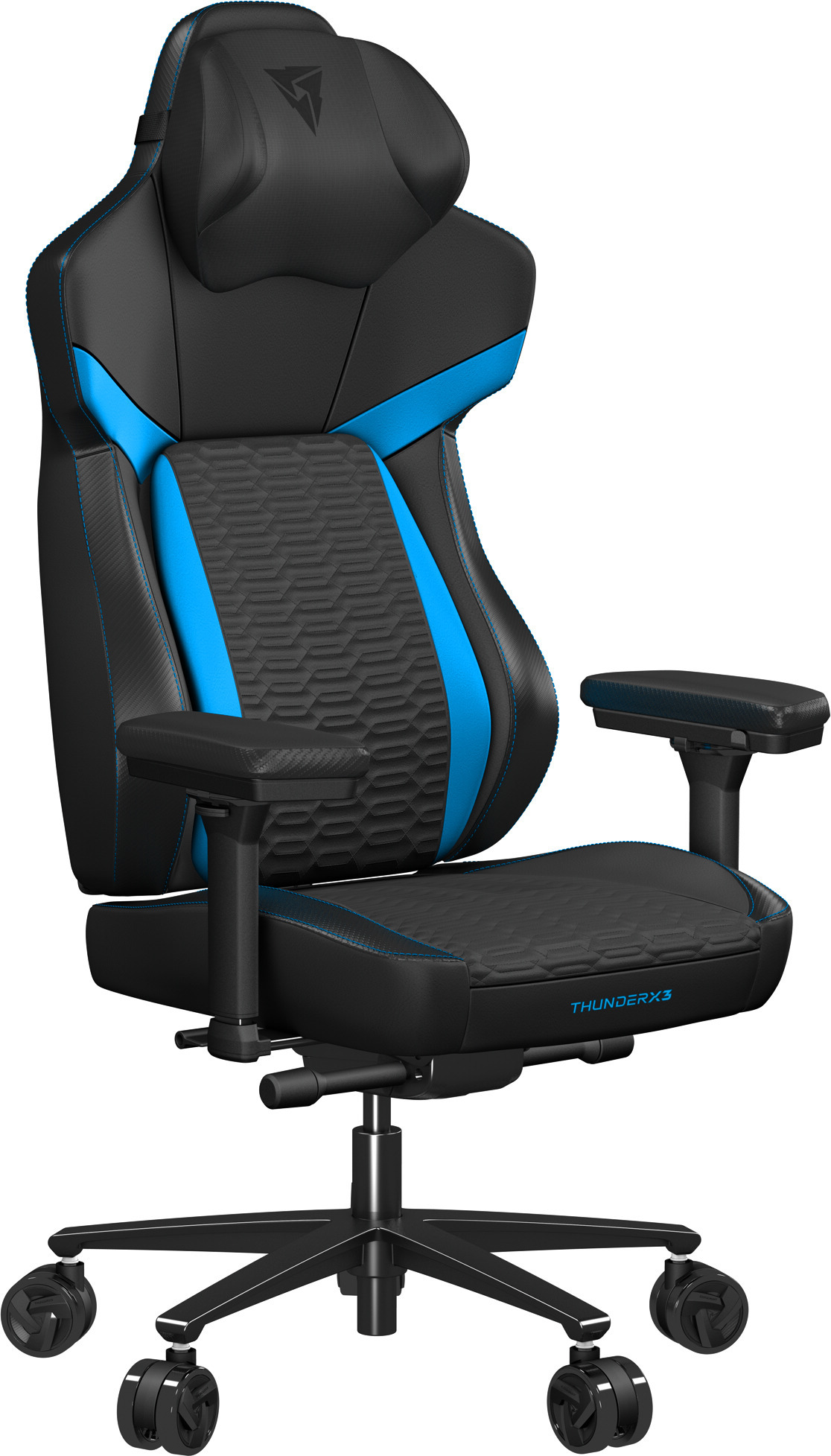 Picture of Picture of Silla Gaming ThunderX3 Core, Apoio lombar 360 graus - Racer Blue