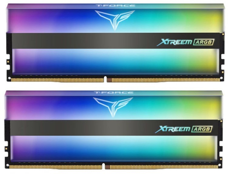 Picture of Picture of Team Group Kit 16GB (2 x 8GB) DDR4 3200MHz Xtreem ARGB Mirror CL16