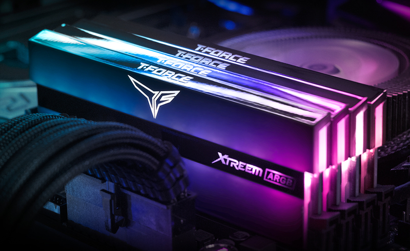 Team Group - Team Group Kit 16GB (2 x 8GB) DDR4 3600MHz Xtreem ARGB Mirror CL18