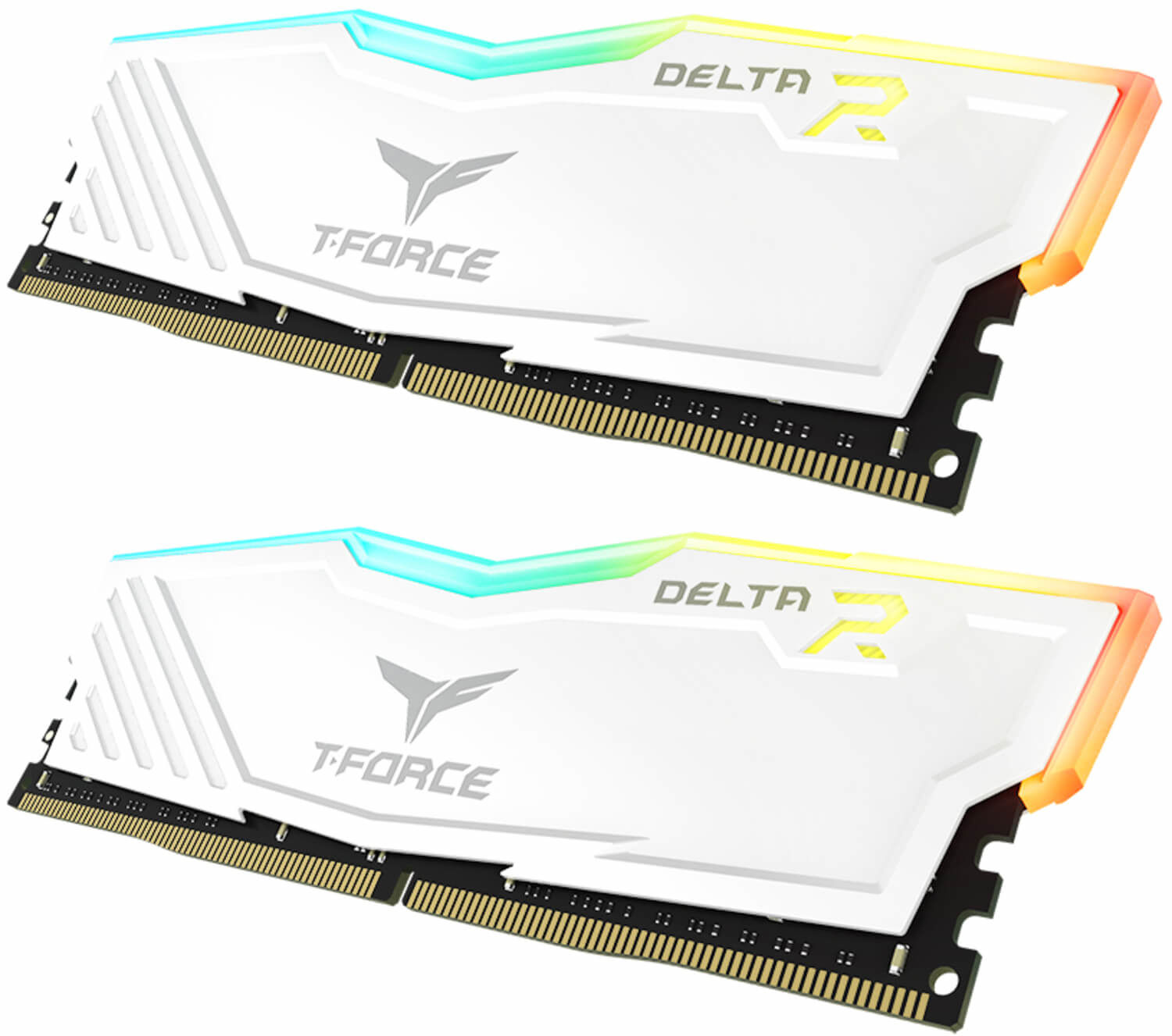 Picture of Picture of Team Group Kit 16GB (2 x 8GB) DDR4 3200MHz Delta RGB Blanco  CL16