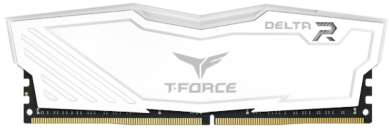 Team Group - Team Group Kit 16GB (2 x 8GB) DDR4 3600MHz Delta RGB Blanco CL18