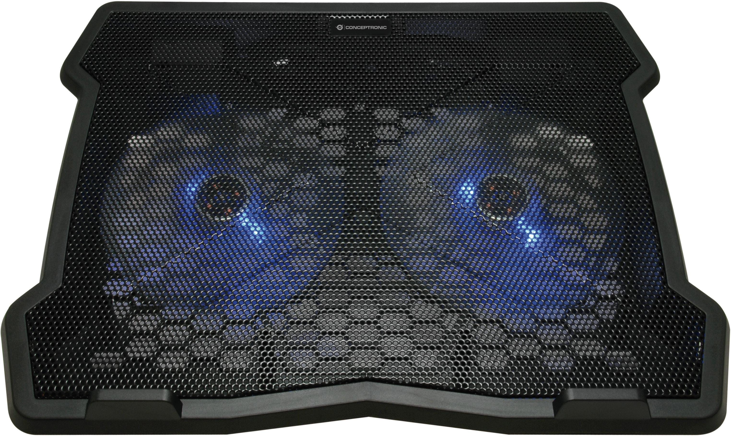 Picture of Picture of Base Refrigeradora Conceptronic hast 16" con 2 ventiladores