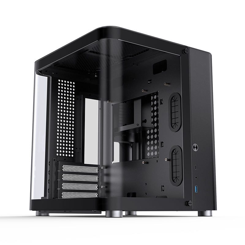 Picture of Picture of Caja Mcro-ATX Jonsbo TK-1 2.0 Vidrio Templado Negro