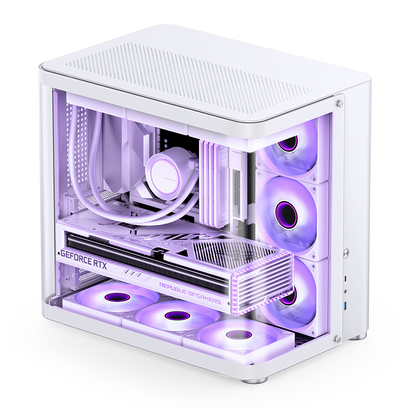 Picture of Picture of Caja ATX Jonsbo TK-2 2.0 Vidrio Templado Blanco