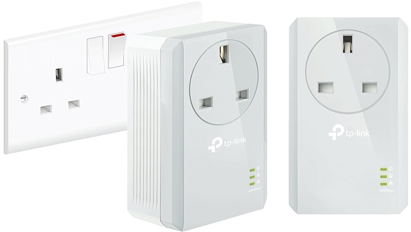 TP-Link - Repetidor TP-Link TL-PA4010PKIT AV500 AC Passthrygh
