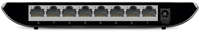 TP-Link - Switch TP-Link TL-SG1008D 8 Portas Gigabit Plástico