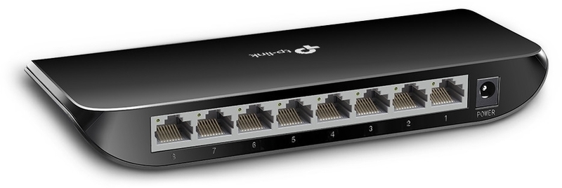 TP-Link - Switch TP-Link TL-SG1008D 8 Portas Gigabit Plástico