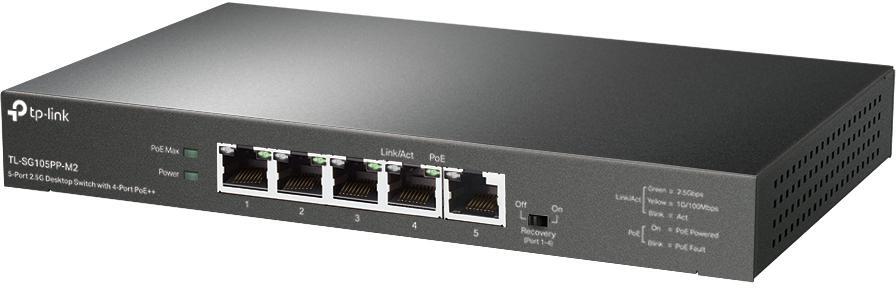 Picture of Picture of Switch TP-Link TL-SG105PP-M2 Unmanaged 5-Port 2.5G Desktop Switch with 4-Port PoE++
