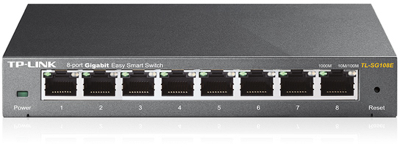 Picture of Picture of Switch TP-Link TL-SG108E 8 Portas Gigabit Easy Smart