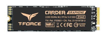 Picture of Picture of SSD Team Group T-Force Cardea Z540 2TB Gen5 M.2 NVMe (12400/11800MB/s)