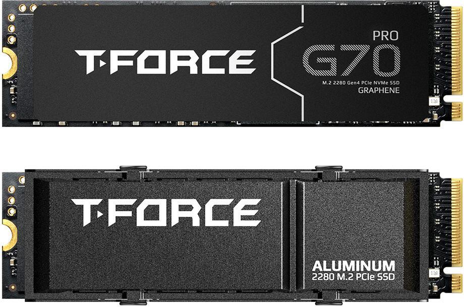 Picture of Picture of SSD Team Group T-Force G70 Pro 2TB Gen4 M.2 NVMe (7400/6800MB/s)