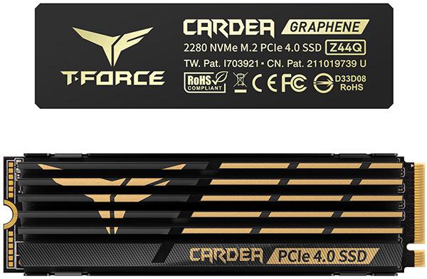 Team Group - SSD Team Group T-Force Cardea Z44Q 4TB Gen4 M.2 NVMe (5000/4000MB/s)