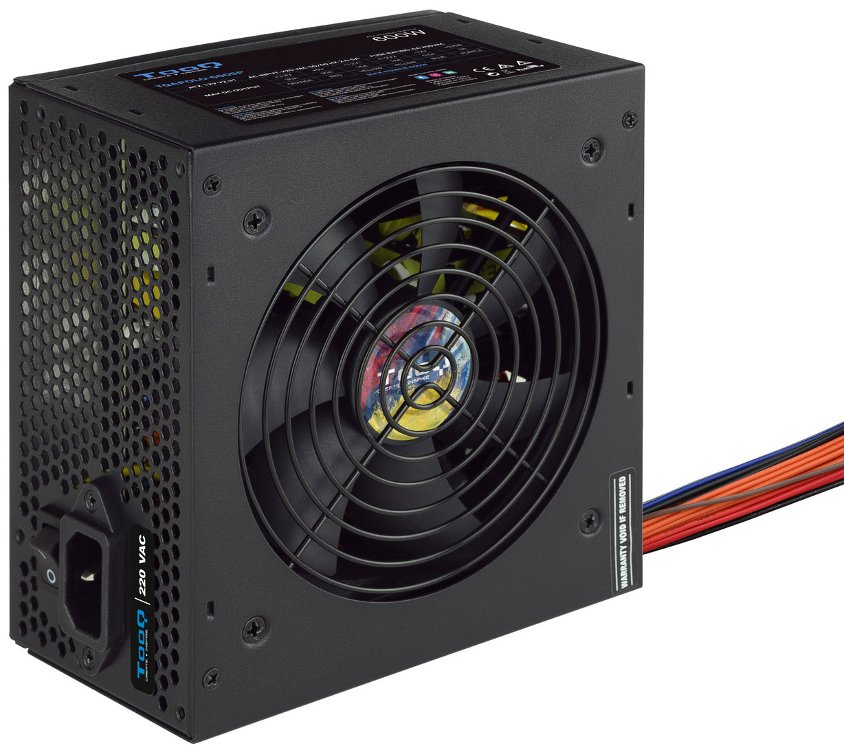 Picture of Picture of Fuente Alimentación Tooq 600W PFC Activo