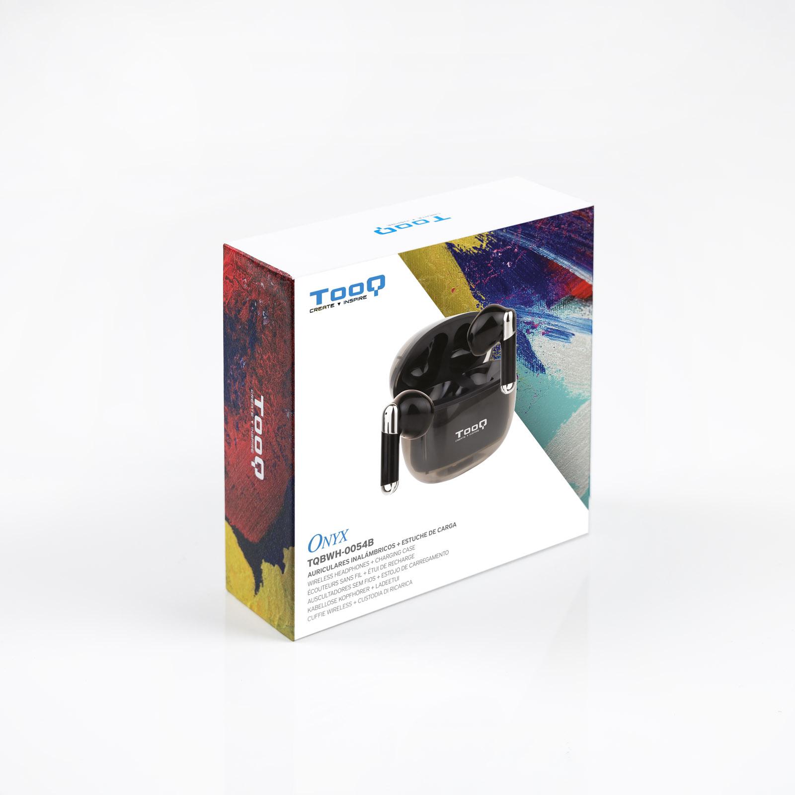 Picture of Picture of Auriculares Inalámbricos Bluetooth Tooq ONYX Negro