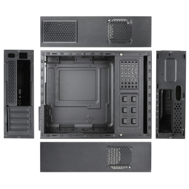 Tooq - Caja Mini-ITX Tooq C/Fuente Alimentación 500W Negro