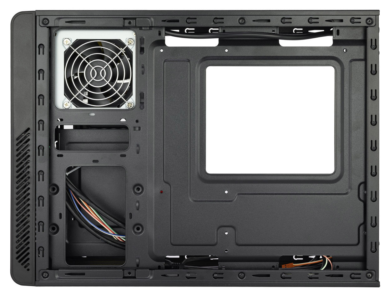 Tooq - Caja Mini-ITX Tooq C/Fuente Alimentación 500W + Lector Tarjetas + 2x USB 3.0 Negro