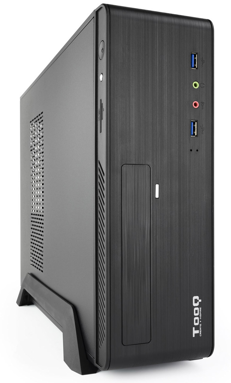 Picture of Picture of Caja Mini-ITX Tooq C/Fuente Alimentación 500W + Lector Tarjetas + 2x USB 3.0 Negro