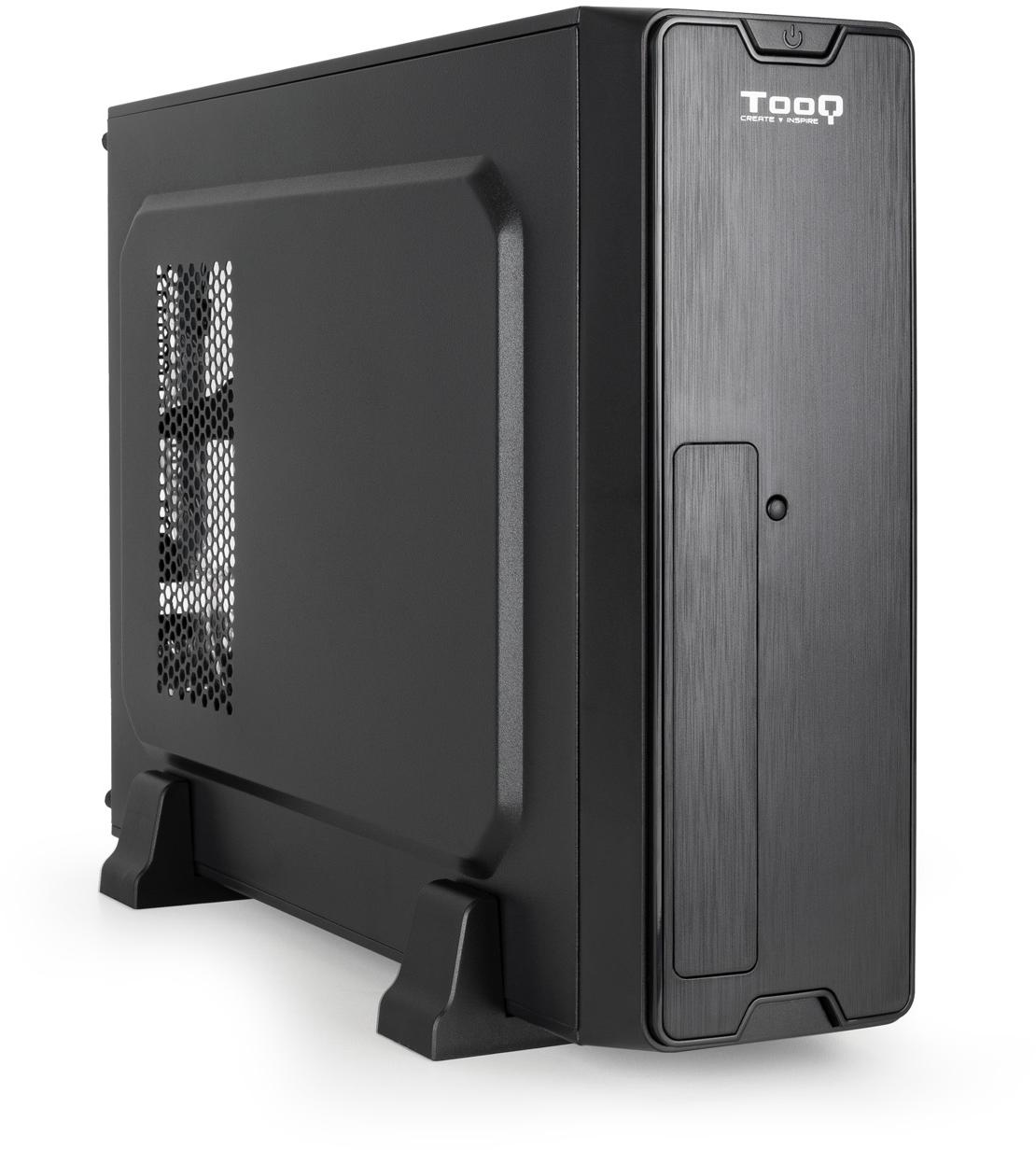 Picture of Picture of Caja Slim Micro-ATX Tooq C/Fuente Alimentación 500W + Lector de Tarjetas + 1x USB 3.0 Negro