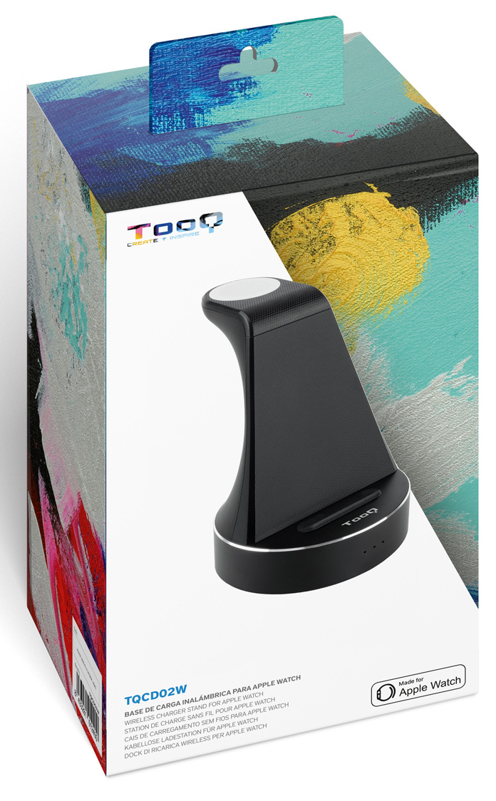 Picture of Picture of Dock de Carga Wireless Tooq AppleWatch y iPhone/Smartphone
