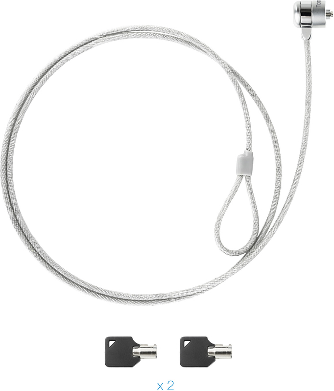 Tooq - Candado Antirrobo Tooq con Llave 1,50 metros