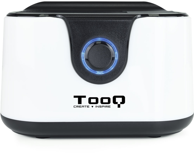 Picture of Picture of Dock Tooq para 2x SATA 2.5/3.5 OTB - USB 3.0 Blanco