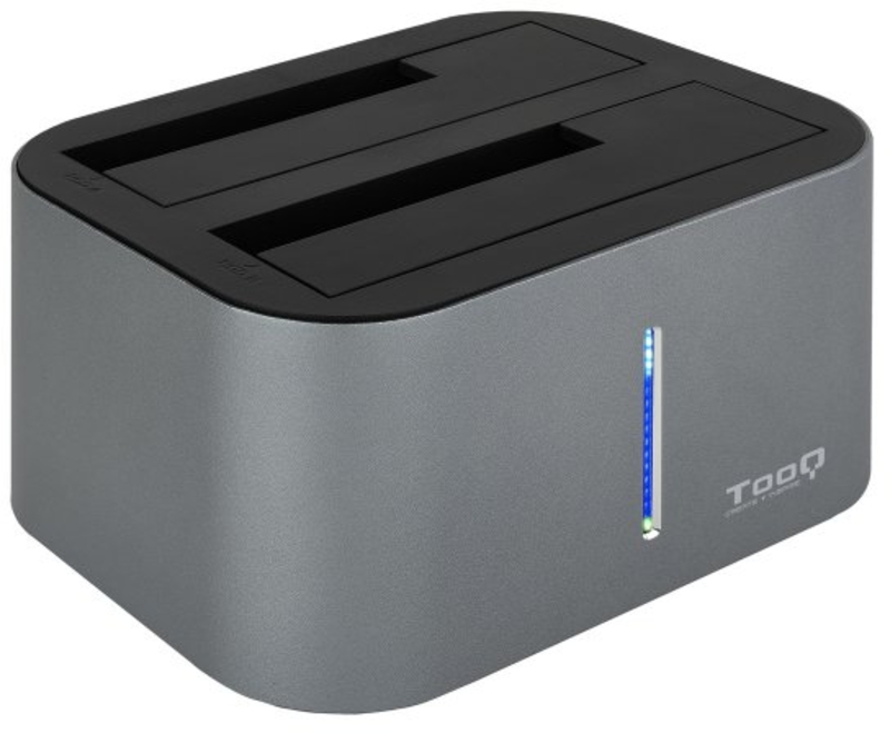 Picture of Picture of Dock Tooq para 2x SATA 2.5/3.5 OTB - USB 3.1 Gen 1